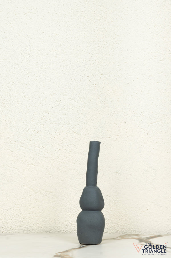 Sumi Ceramic Vase - Black