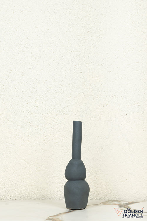 Sumi Ceramic Vase - Black