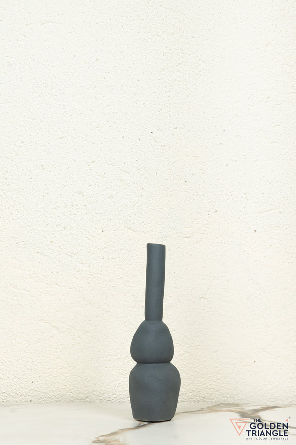Sumi Ceramic Vase - Black