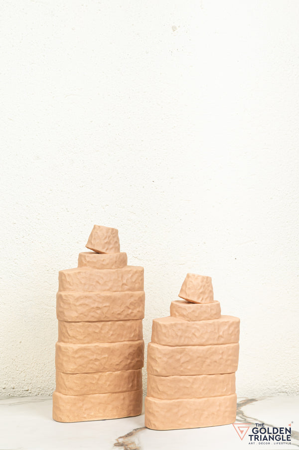 Kaori Ceramic Vase - Clay