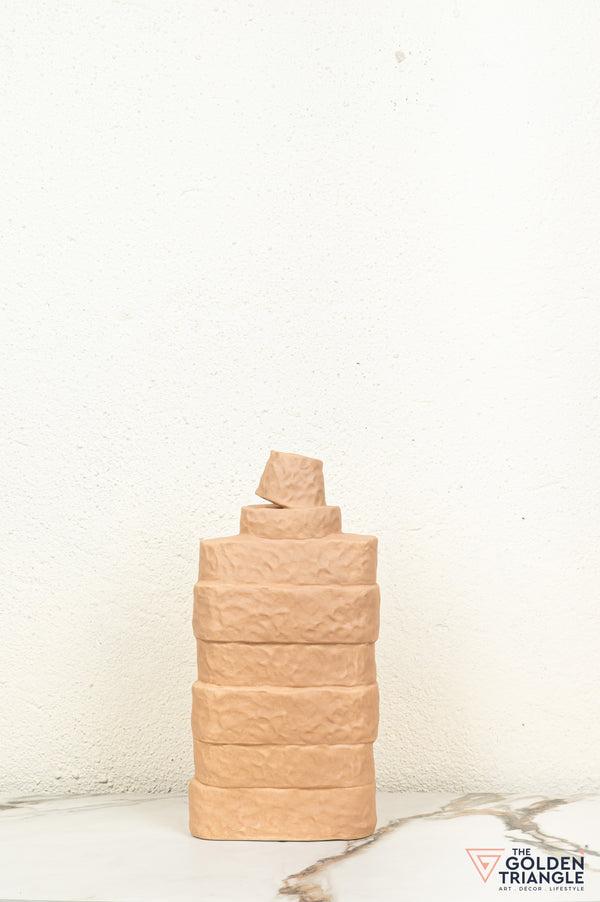 Kaori Ceramic Vase - Clay