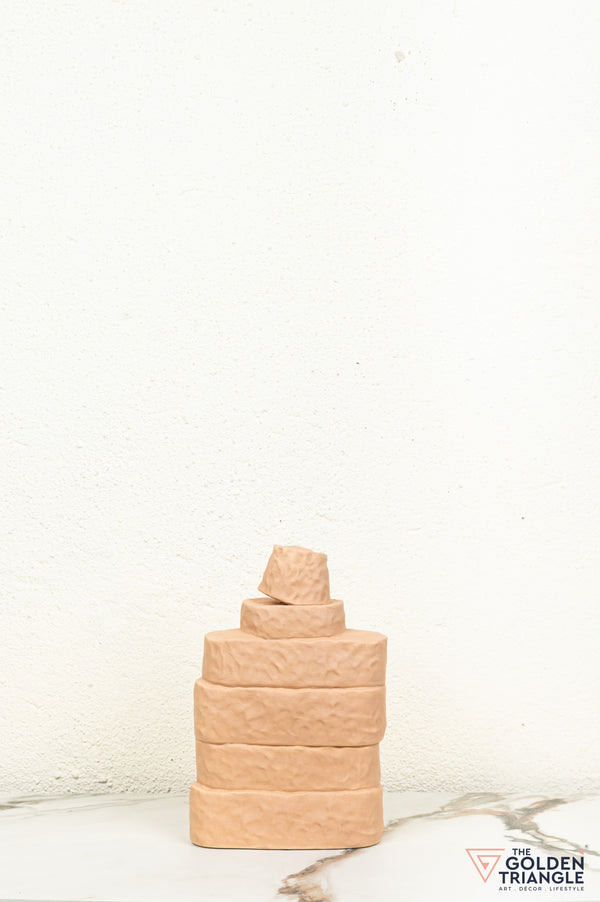 Kaori Ceramic Vase - Clay