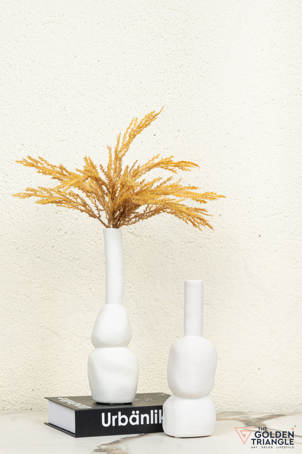Sumi Ceramic Vase - White