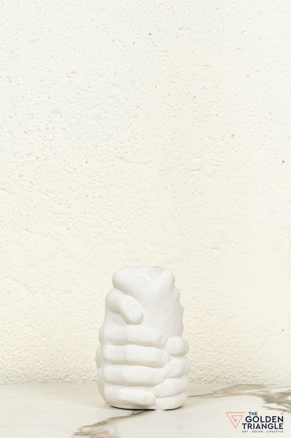 Unity Hand Ceramic Vase