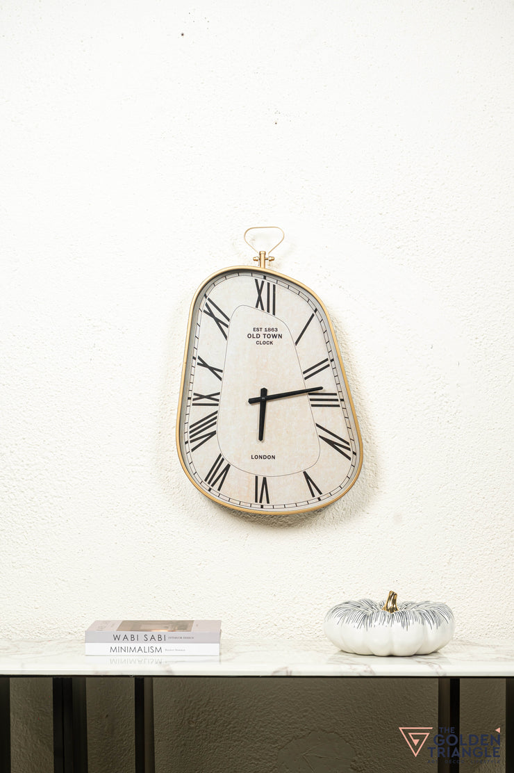 Aether Wall Clock - Gold