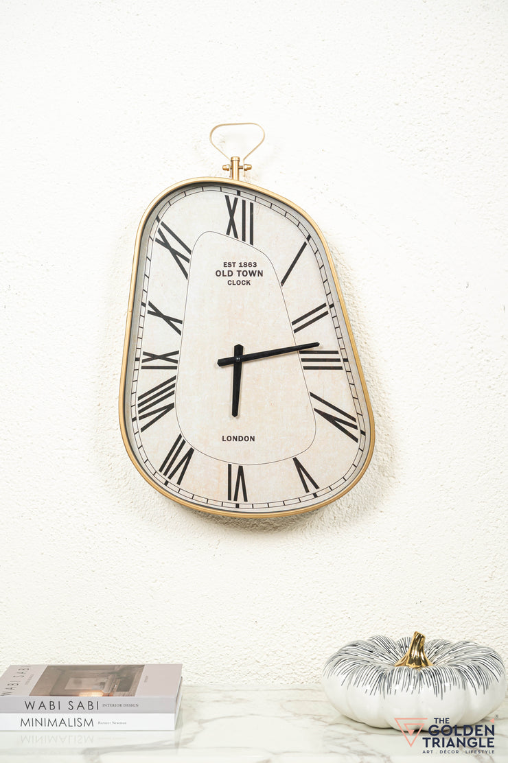 Aether Wall Clock - Gold