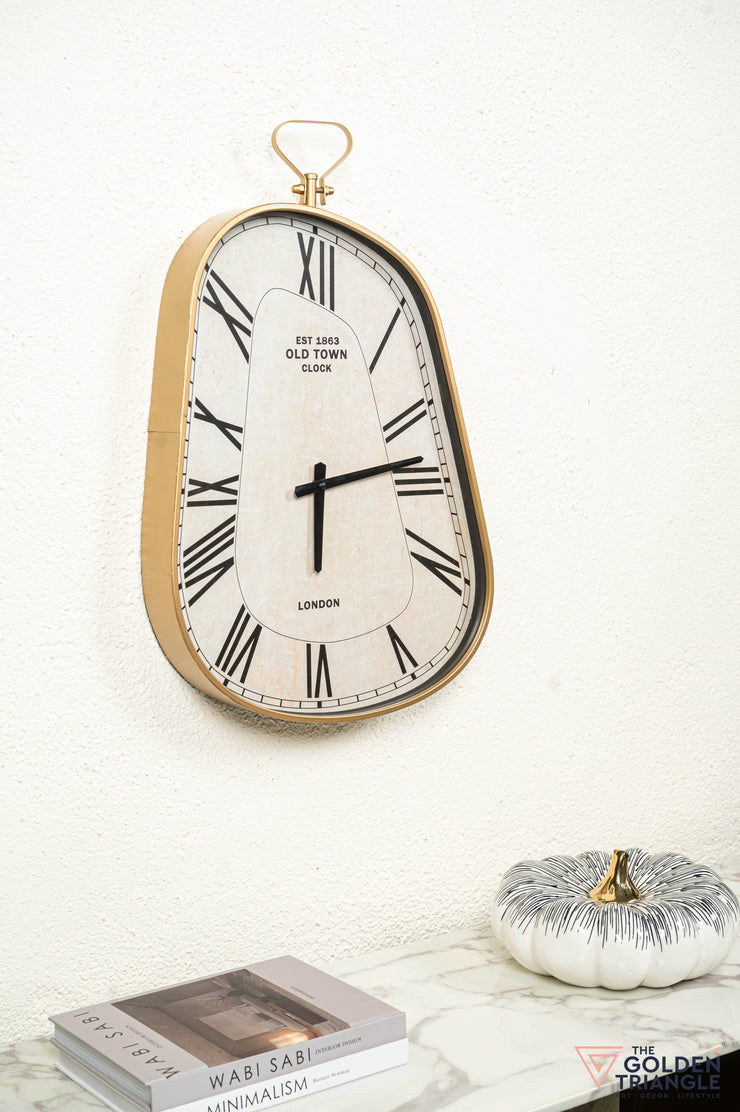 Aether Wall Clock - Gold