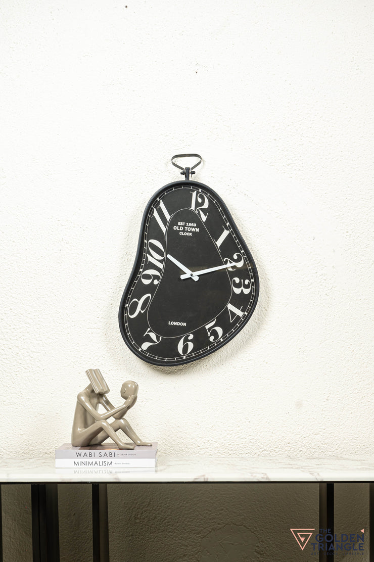 Tryst Wall Clock - Black