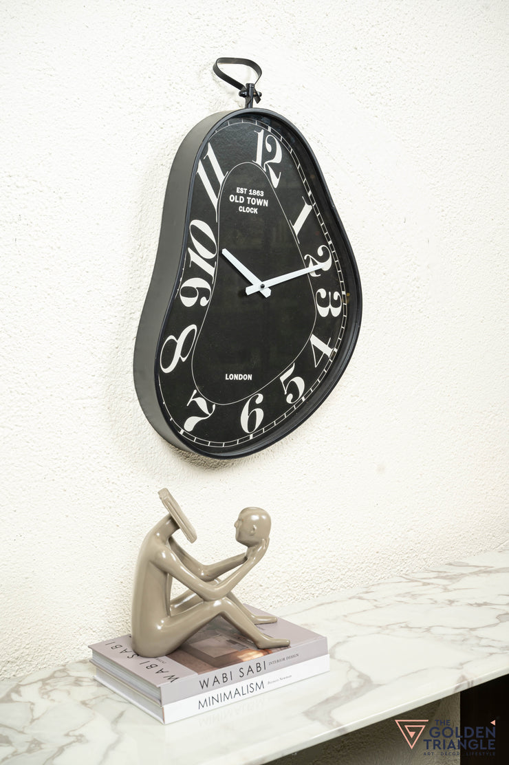 Tryst Wall Clock - Black