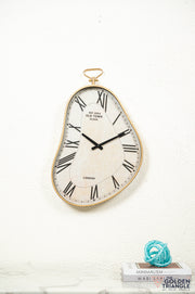 Tryst Wall Clock - Gold