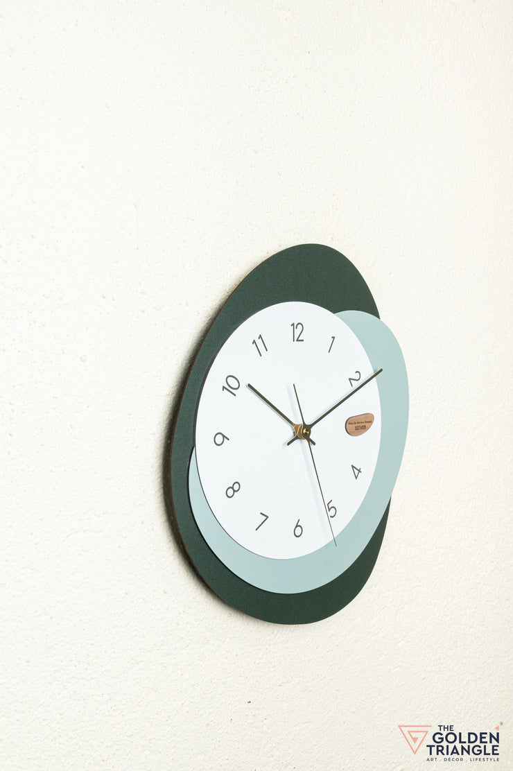 Emi Wall Clock - Green
