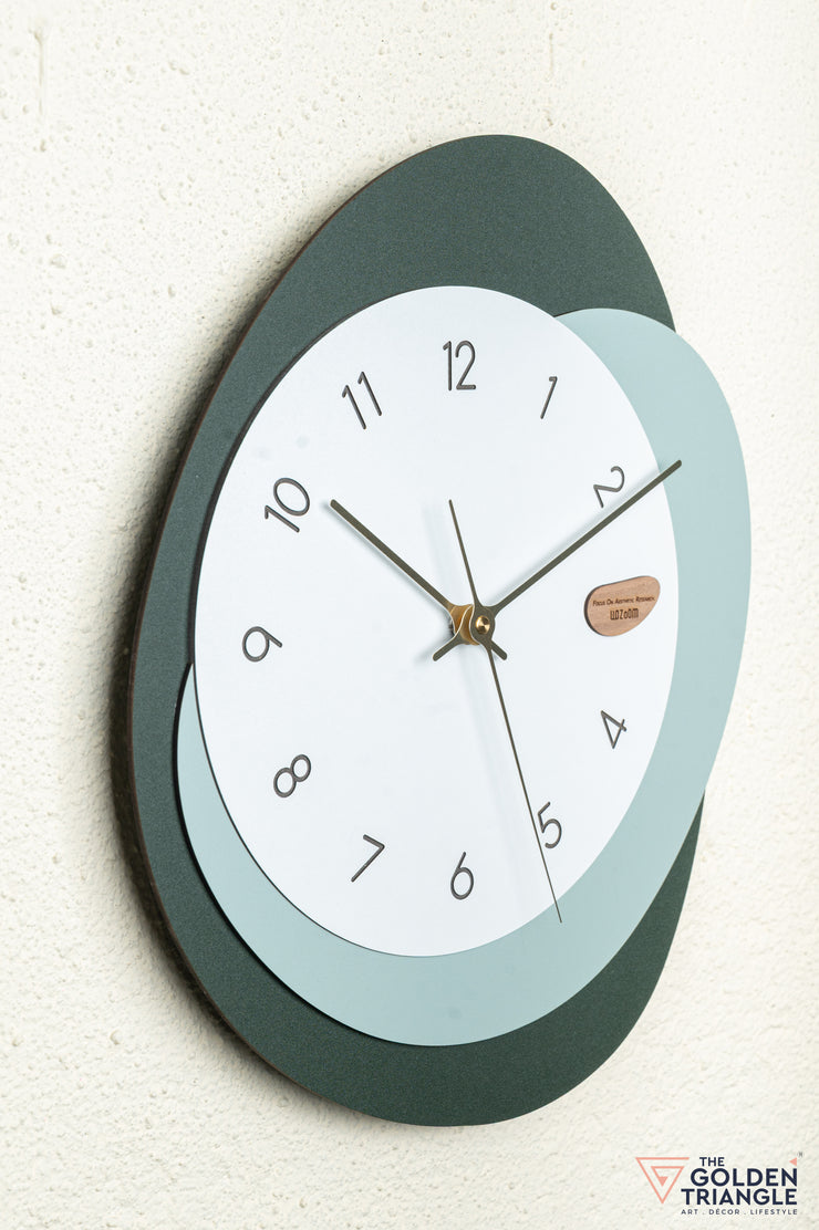Emi Wall Clock - Green