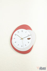 Emi Wall Clock - Red