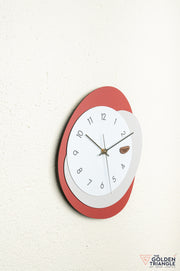 Emi Wall Clock - Red