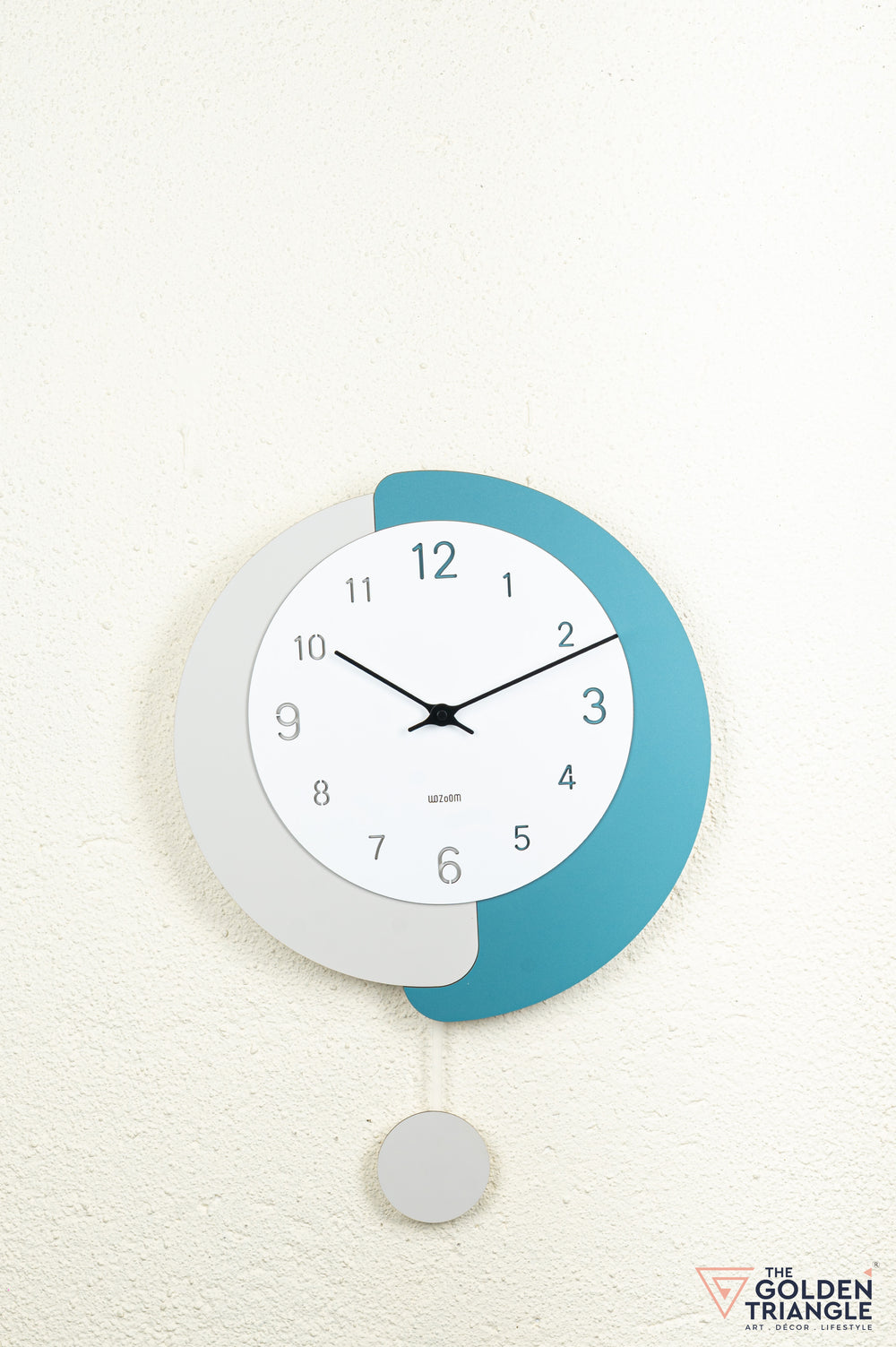 Reika Wall Clock - Cyan