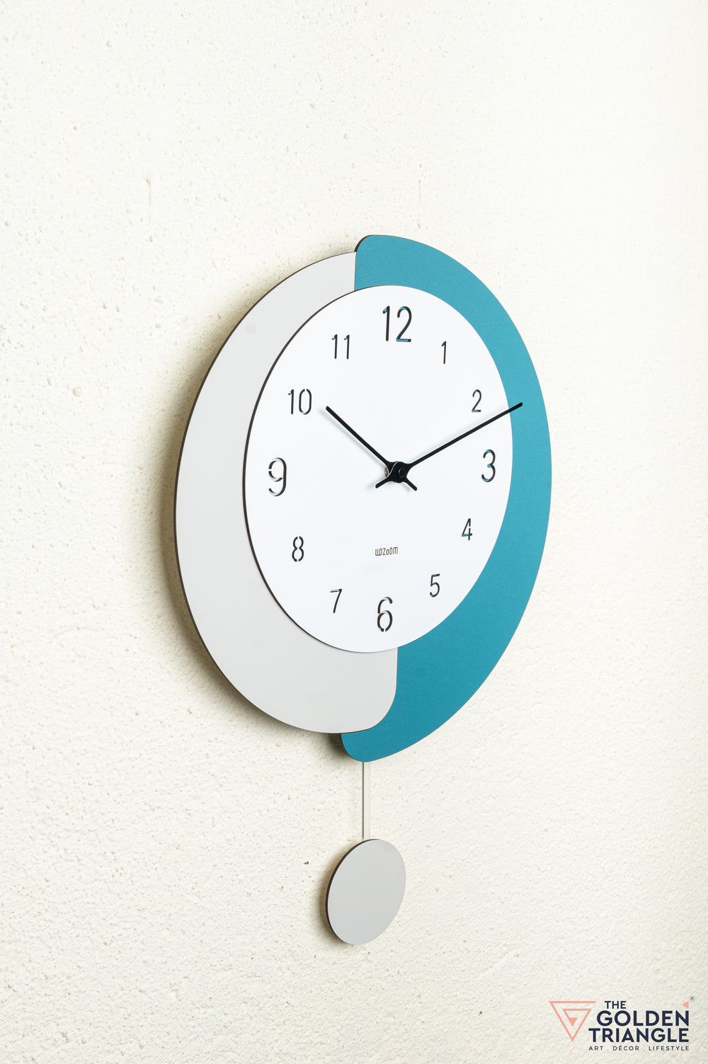 Reika Wall Clock - Cyan