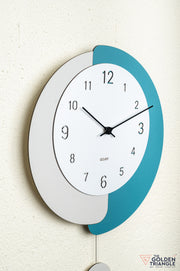 Reika Wall Clock - Cyan