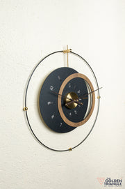 Yuzuki Wall Clock - Black