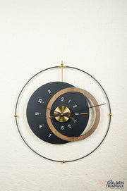 Yuzuki Wall Clock - Black