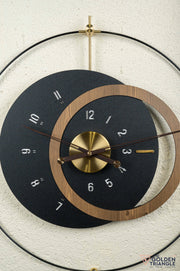 Yuzuki Wall Clock - Black