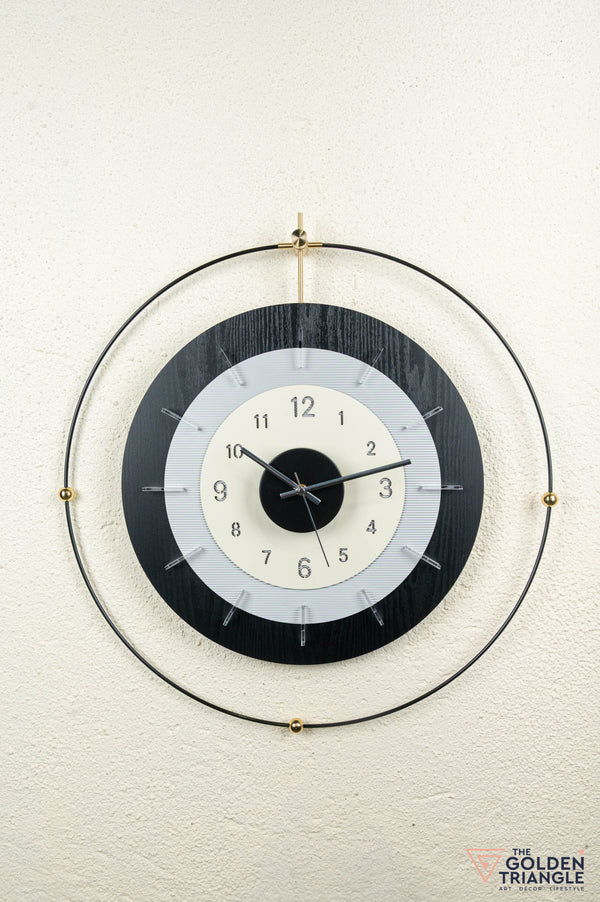 Rio Wall Clock - brown
