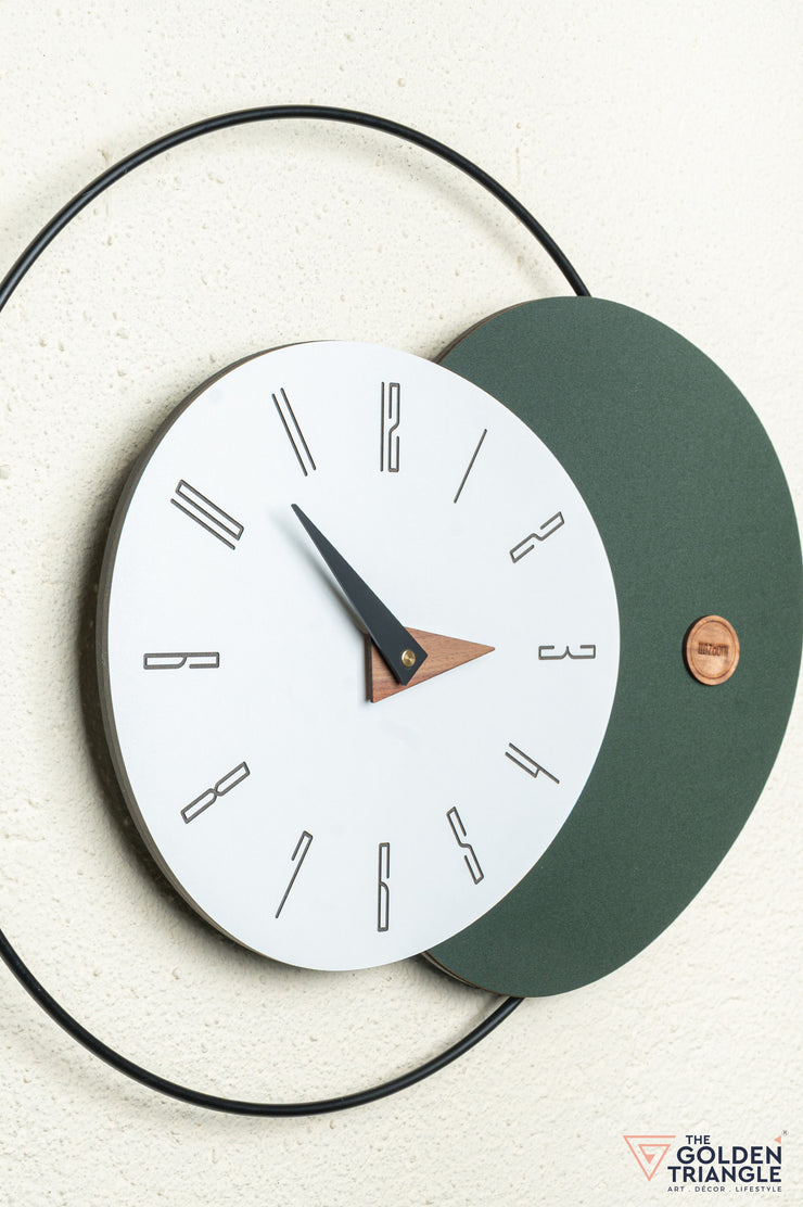 Yuna Wall Clock - Green