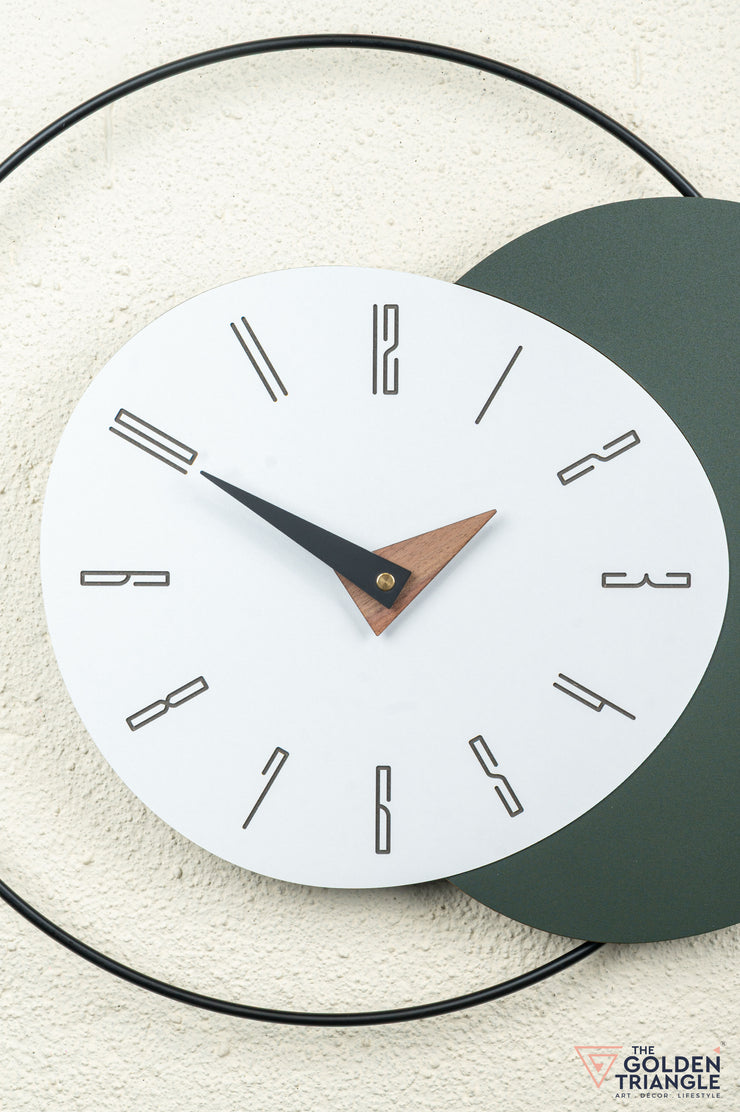 Yuna Wall Clock - Green