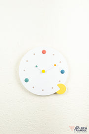 Blinky Wall Clock - White