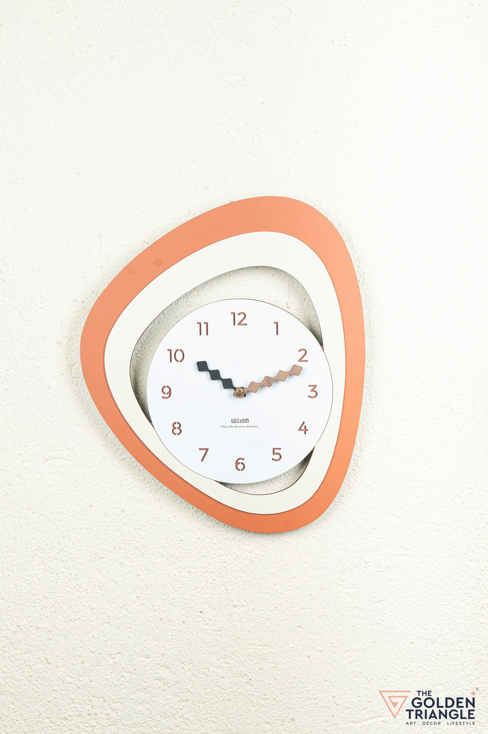 Akari Wall Clock - Rust