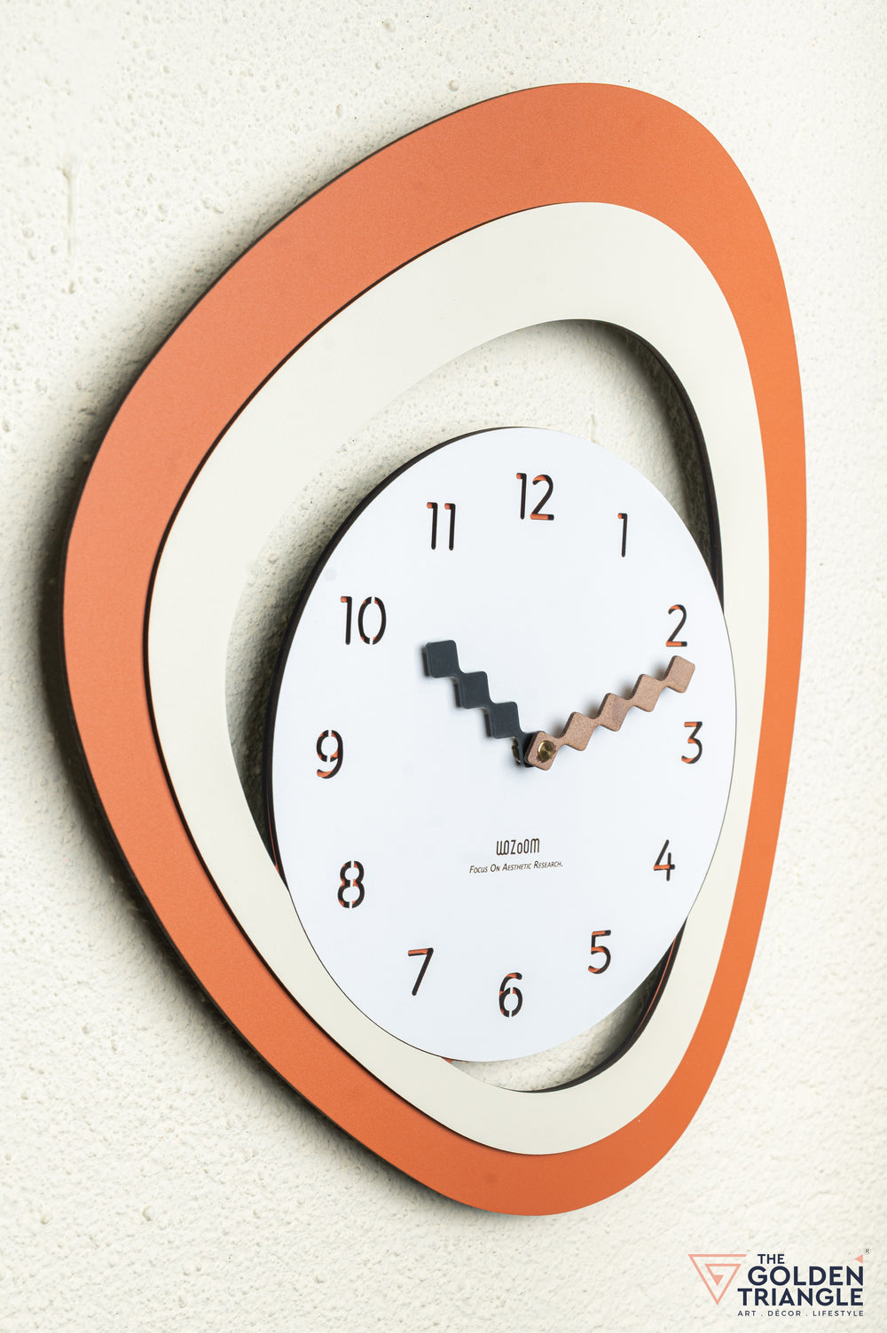 Akari Wall Clock - Rust