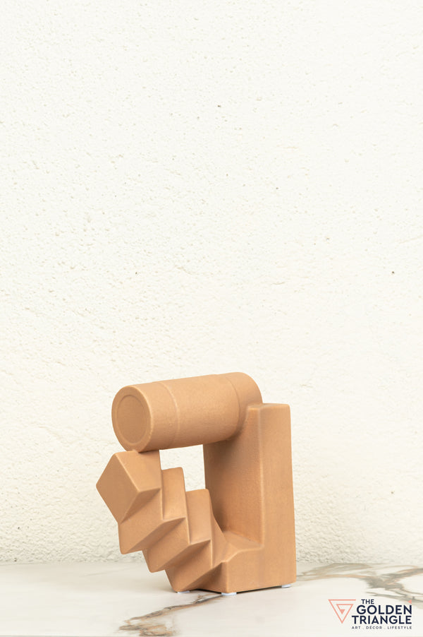 Sorao Ceramic Tabletop Showpiece - Clay