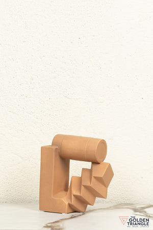 Sorao Ceramic Tabletop Showpiece - Clay