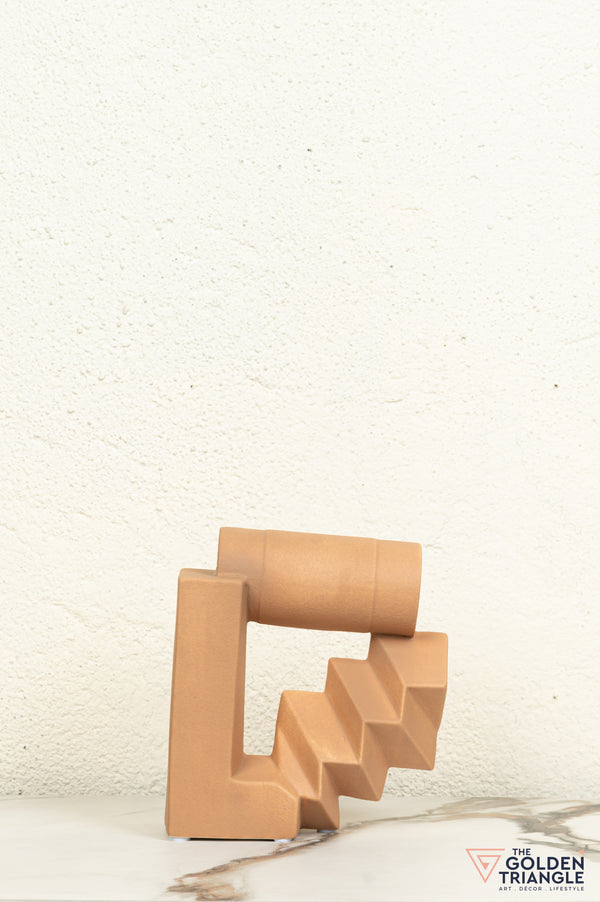 Sorao Ceramic Tabletop Showpiece - Clay