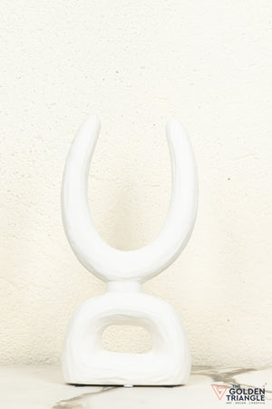 Yumi Ceramic Showpiece - White