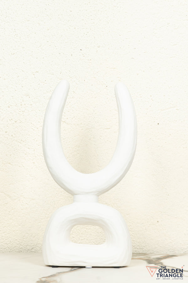 Yumi Ceramic Showpiece - White