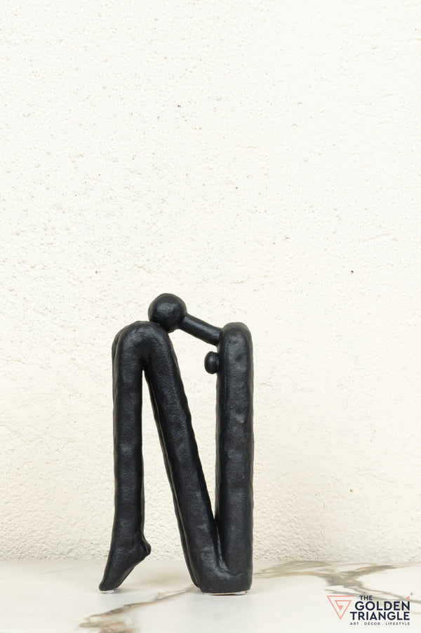 Zenith Ceramic Showpiece - Black