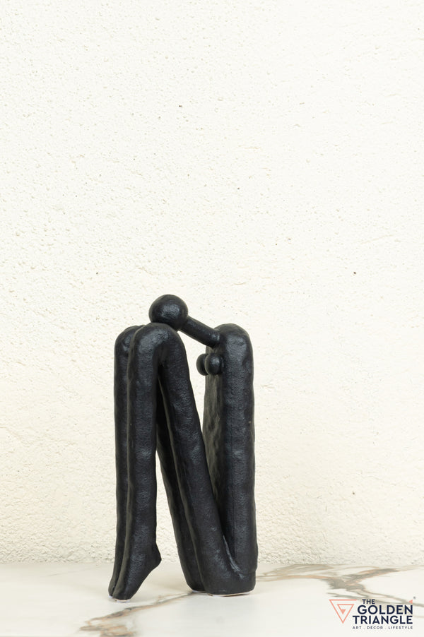 Zenith Ceramic Showpiece - Black