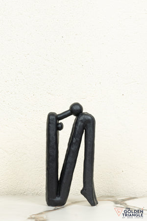 Zenith Ceramic Showpiece - Black