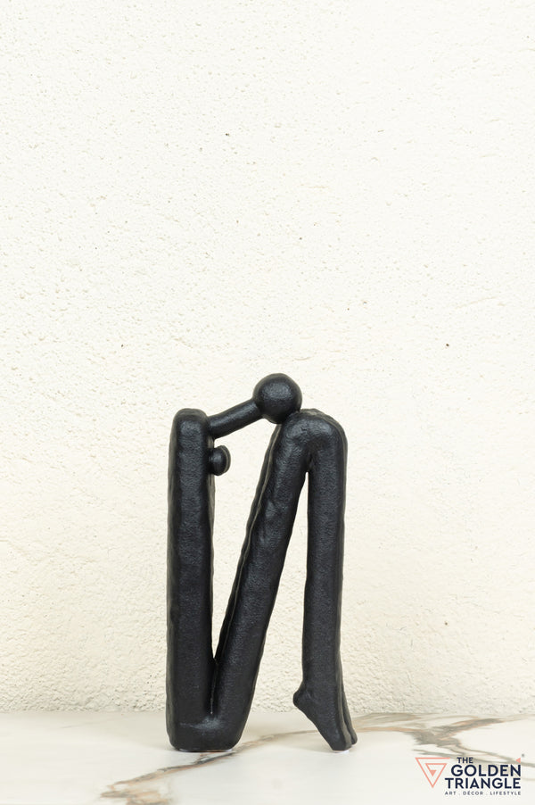 Zenith Ceramic Showpiece - Black