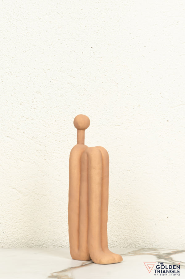 Mirage Ceramic Showpiece - Clay