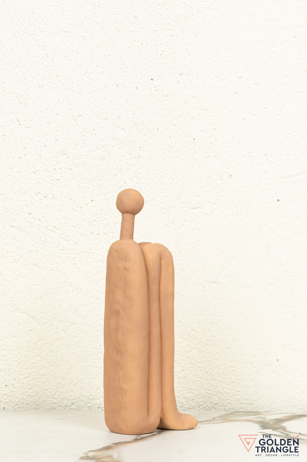 Mirage Ceramic Showpiece - Clay