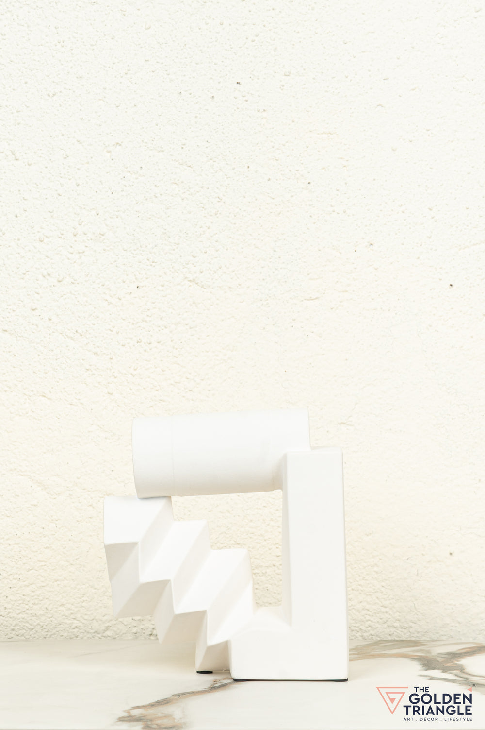 Sorao Ceramic Tabletop Showpiece - White