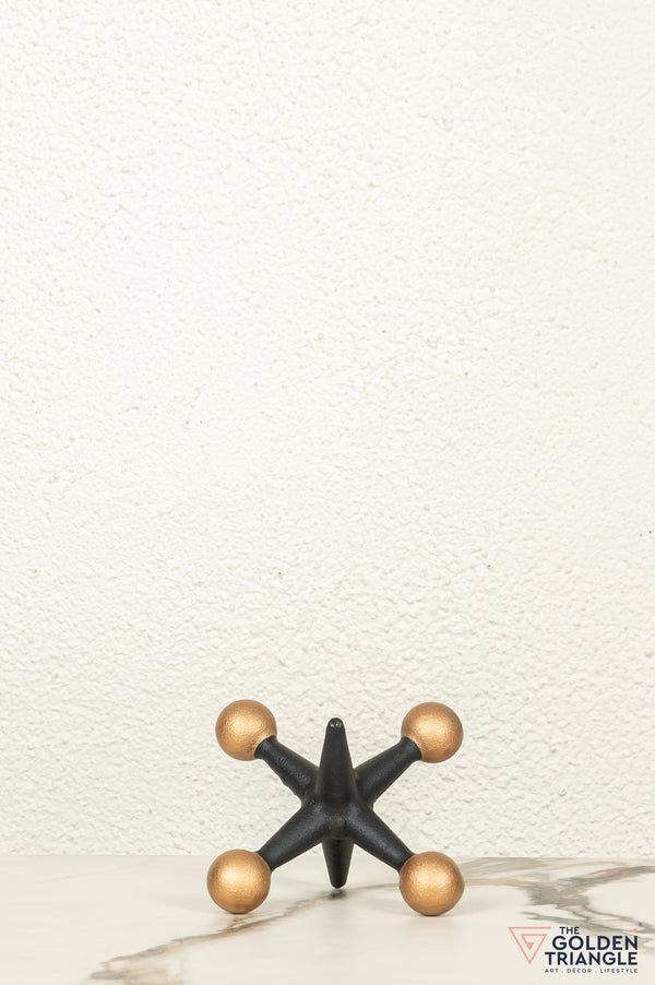 Jack Iron Tabletop Decor - Black
