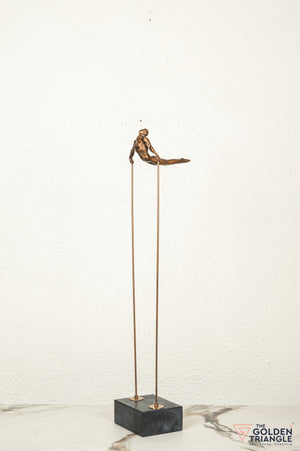 Nexo Abstract Sculpture - Bronze