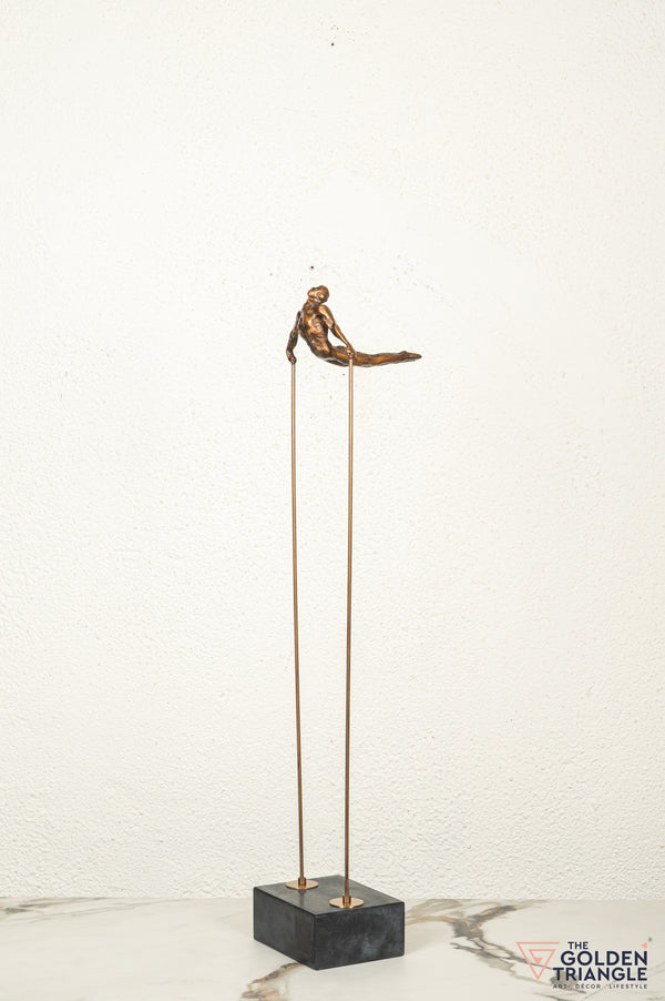 Nexo Abstract Sculpture - Bronze