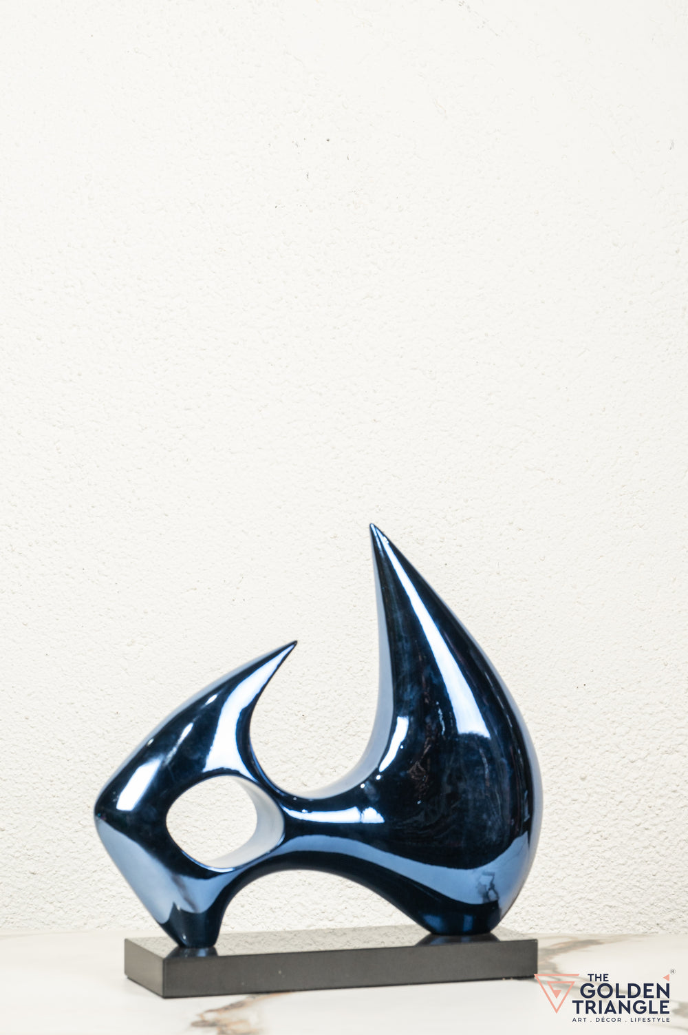 Aura Abstract Sculpture - Blue