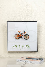 Velocity 3D Bicycle Wall Art Frame