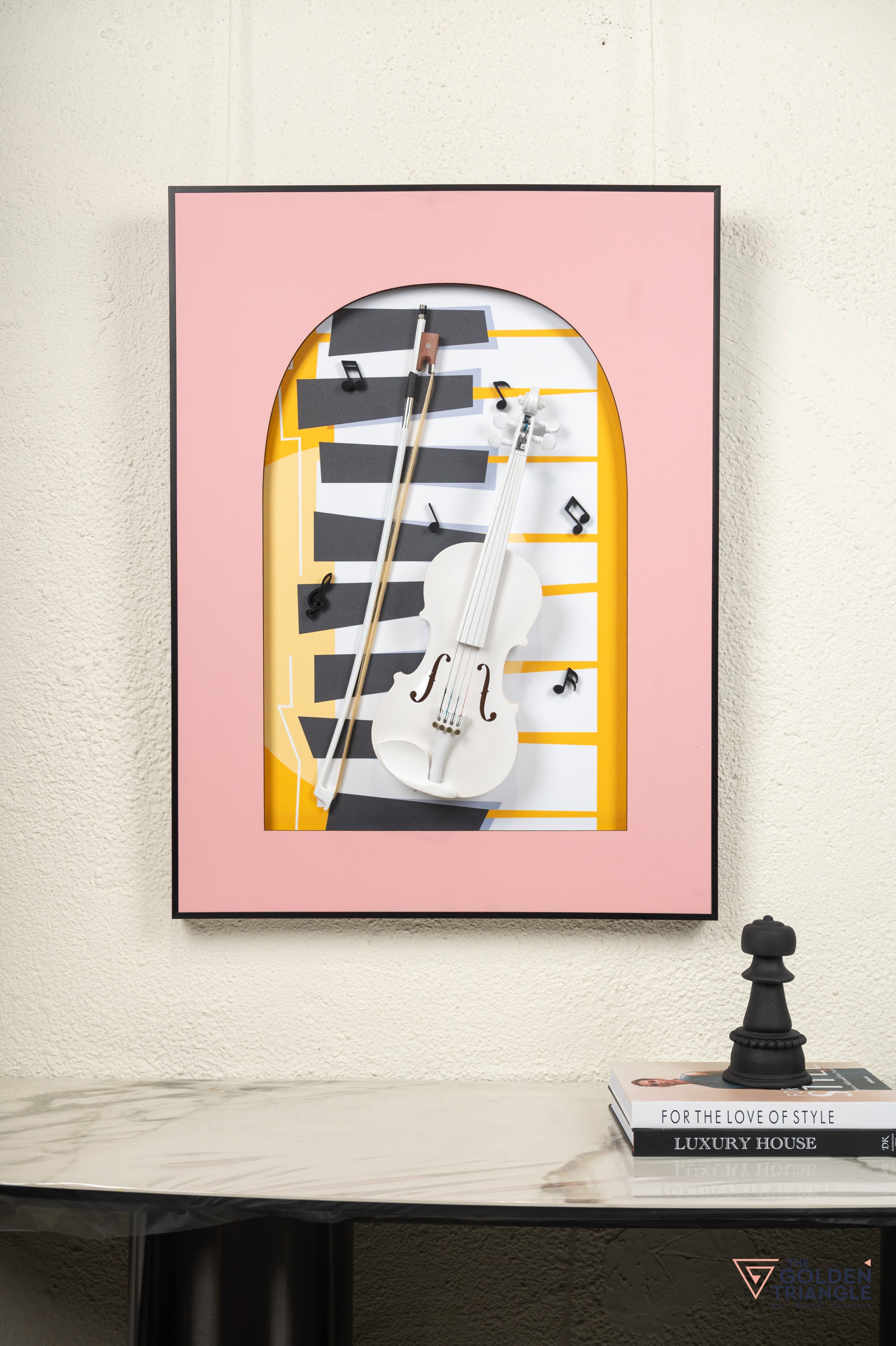 Harmonics 3D Violin Wall Art | Art Frames | Shadow Box