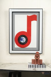 Musical Note Wall Art Frame