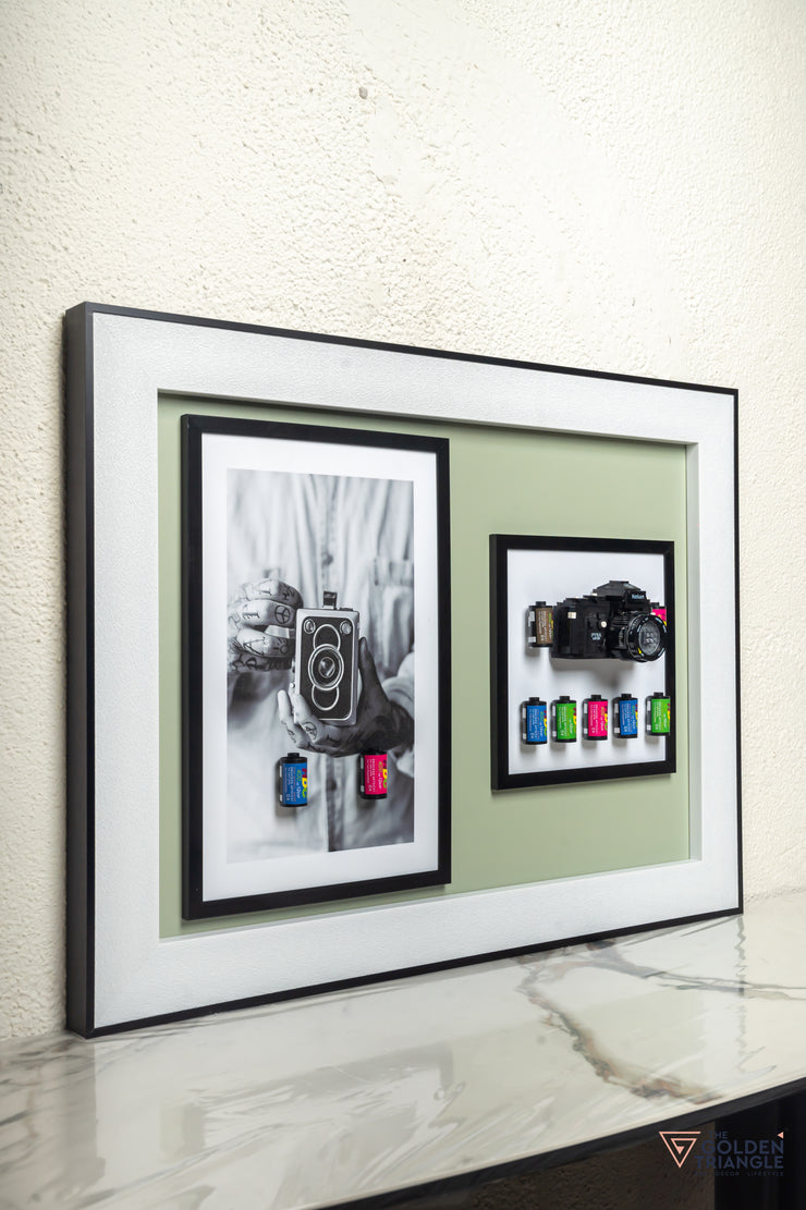 Focus 3D Camera Wall Art Frame